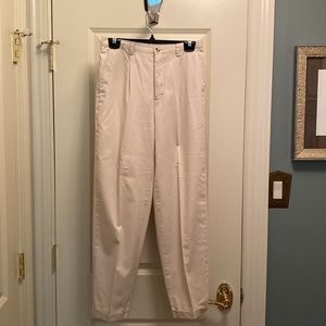 Eddie Bauer basic chino, khaki dress pants